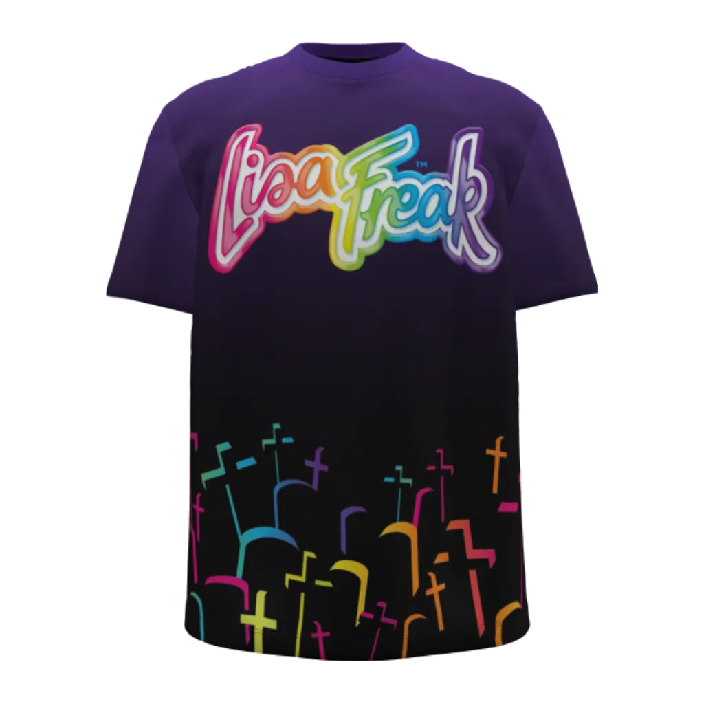 Lisa Freak Unisex Graveyard Tee - Image 3