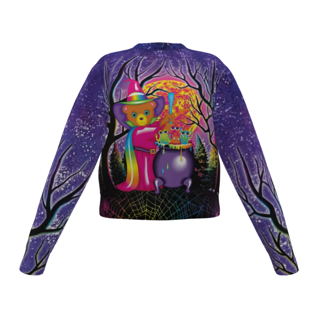 Lisa Freak Witch Bear Women's Crewneck - Image 3